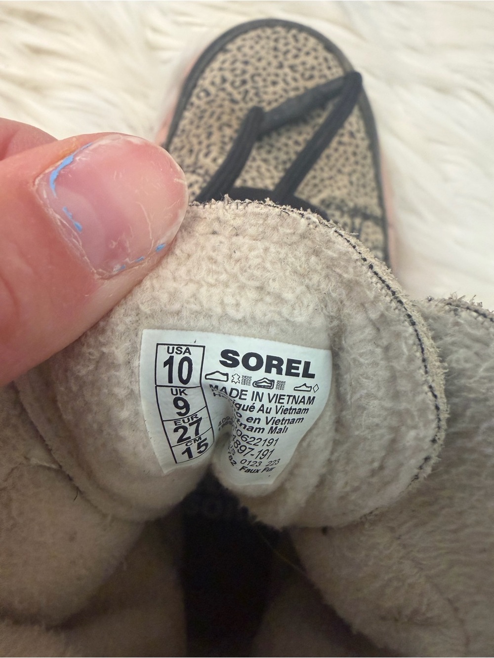 Sorel Kids Leopard-Print Snow Boots in Pink and Black Size 10C - Picture 2 of 4
